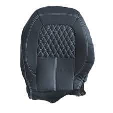 Black Front Back Rexine Car Seat Cover