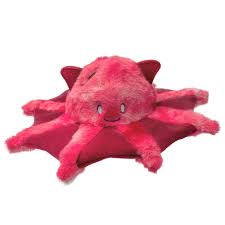 Pet Supplies : Furhaven Crinkle & Squeaky Plush Dog Toy for Small/Medium  Dogs, Washable w/ Ruff Stuff Reinforcement - Kraken the Vampire Squid Plush  - Vibrant Pink, One Size : Amazon.com