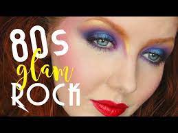 80s glam rock makeup tutorial you