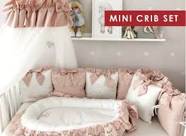 baby girl bedding crib set cot bedding