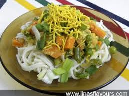 burmese bhel khao suey lina s flavours