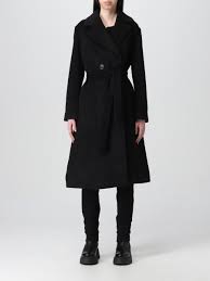 Armani Exchange Coat For Woman Black