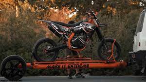 build a motorcycle trailer