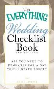 Books Kinokuniya The Everything Wedding Checklist Book