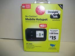 How to get mobile hot spot on my galaxy j7 straight talk phone. Amazon Com Straight Talk 4g Lte Mobile Hotspot Bonus 1 Gb Data Card Zte Z289l Cell Phones Accessories