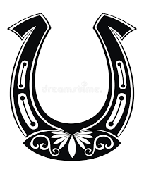 Native wings horse shoe tattoo on upper back. Horseshoe Tattoo Stock Illustrations 522 Horseshoe Tattoo Stock Illustrations Vectors Clipart Dreamstime