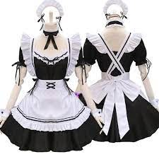 Lolita Women French Maid Fancy Dress Costume Ladies Outfit FAST Dress S1N1  | eBay