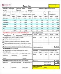 41 Expense Report Templates Word Pdf Excel Free