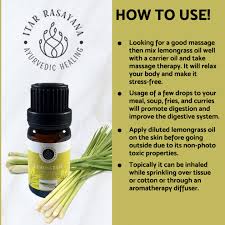 lemongr essential oil itar rasayana