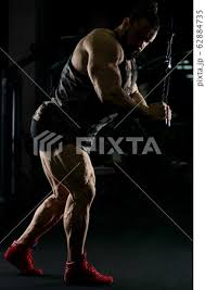 bodybuilder athletic man workout