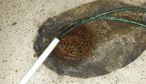to unclog your garage floor sewer