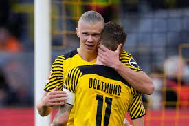 Erling Haaland back on the scoresheet as Borussia Dortmund hit Wolfsburg  for six