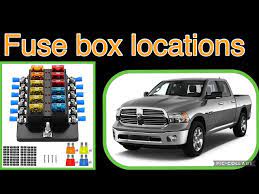 the fuse box location for a 2016 dodge