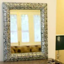 Collectible Repousse Brass Wall Mirror