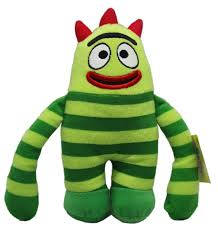 Gooble is the 3rd episode of yo gabba gabba! Yo Gabba Gabba Brobee Striped Green Small Size Kids Stuffed Toy 8in Walmart Com Walmart Com