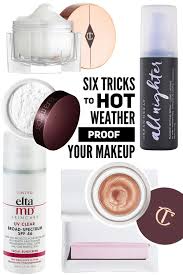six tips for hot weather makeup