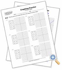 Graphing From Function Tables Worksheetworks Com