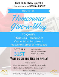 id 19 homeowner giveaway event