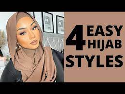 4 easy hijab styles tutorial 2021