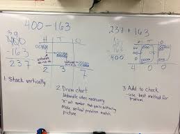 Subtraction With Vertical Form And Chips And Place Value