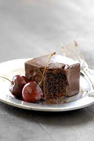Chocolate Mochi Cake Recipe gambar png