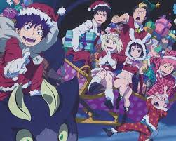 Resultado de imagem para feliz natal anime