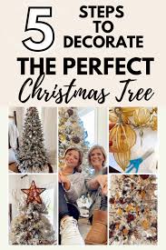 decorate the perfect christmas tree