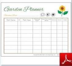 Garden Printables Free Charts Planners Plus Activities