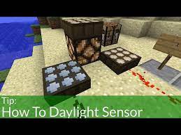 do daylight sensors work in minecraft
