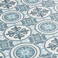 moroccan tile effect cushioned vinyl