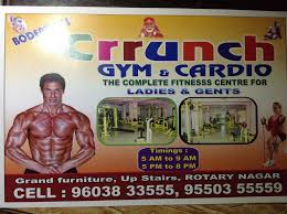 crunch gym in rotary nagar khammam