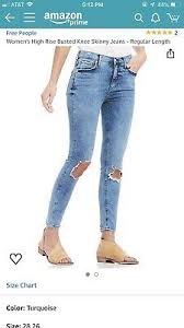 Nwt Free People High Rise Busted Knee Ripped Skinny Jeans