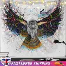 Tapestry Speckle Owl Polyester Printed