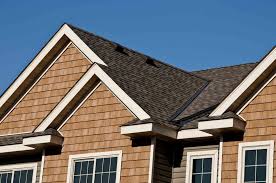 ridge vent on a shingled roof