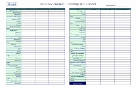 Free Budget Planner Spreadsheet Business Budgetg Worksheet