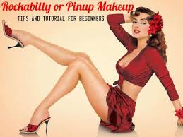 rockabilly or pinup makeup tips and