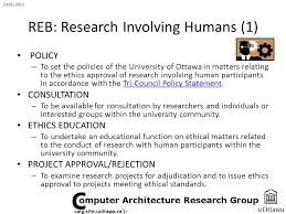 REB for Engineers Engineers are governed by the Health Sciences and Science  Research Ethics Board   