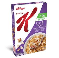 fruit yogurt cereal special k