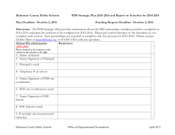Bcps Pds Strategic Planning Template