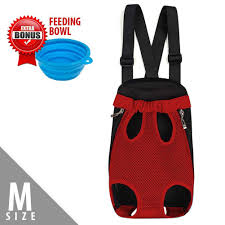 Upgrade The Sizing Chart Legs Out Dog Carrier Backpack Hands Free Pet Front Carrier With Tail Hole For Traveling Hiking Camping With Adjustable