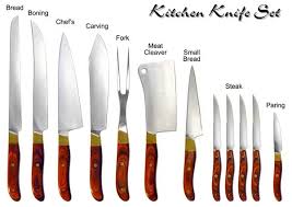 knives in a kitchen