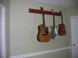 Wall Hanging Guitars What Spacing