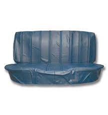 80 Seat Cover Kit Vinyl Blue Bench Seat
