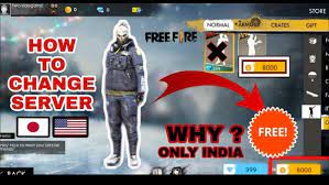 Free Fire How To Change Server gambar png