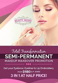 semi permanent makeup eyelash skincare