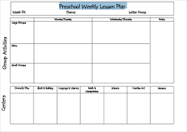 Blank Lesson Plan Template 15 Free Pdf Excel Word Google Drive