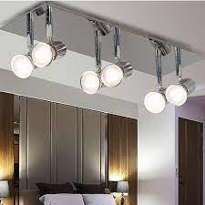 Most people wonder how they can remove or change them because if wrongly or carelessly handled, these lights' connections might be detached away from the ceiling. Modern Creative Led Ceiling Lights Silver 6 Way Adjustable Gu10 Bulbs Ceiling Spot Light Change Angle Showcase Lamp Ceiling Lights Aliexpress