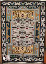 teec nos pos navajo weaving rug