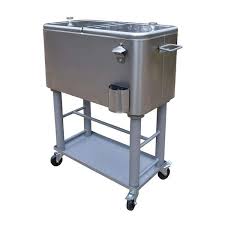 Stainless Steel 15 Gal Party Cooler