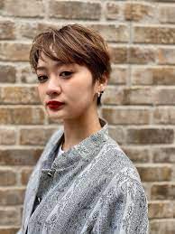 コンパクトショート マッシュショート peek a boo 青山 ピークアブー アオヤマ 寒河江 俊平 サガエシュンペイのヘアスタイル情報 yahoo beauty マッシュショート メンズ ヘアスタイル ヘアスタイリング